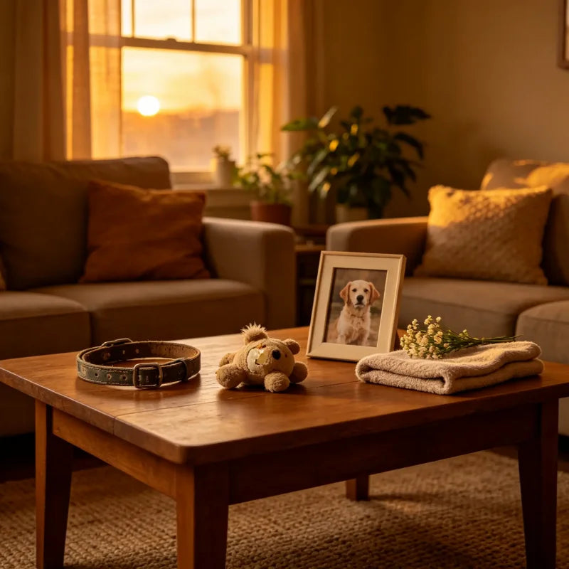 What to Do With Your Pet's Favorite Things After They Pass Away