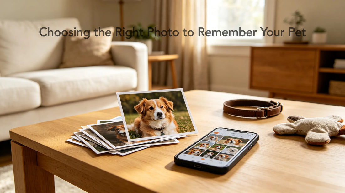 How to Choose the Best Photo to Remember Your Pet