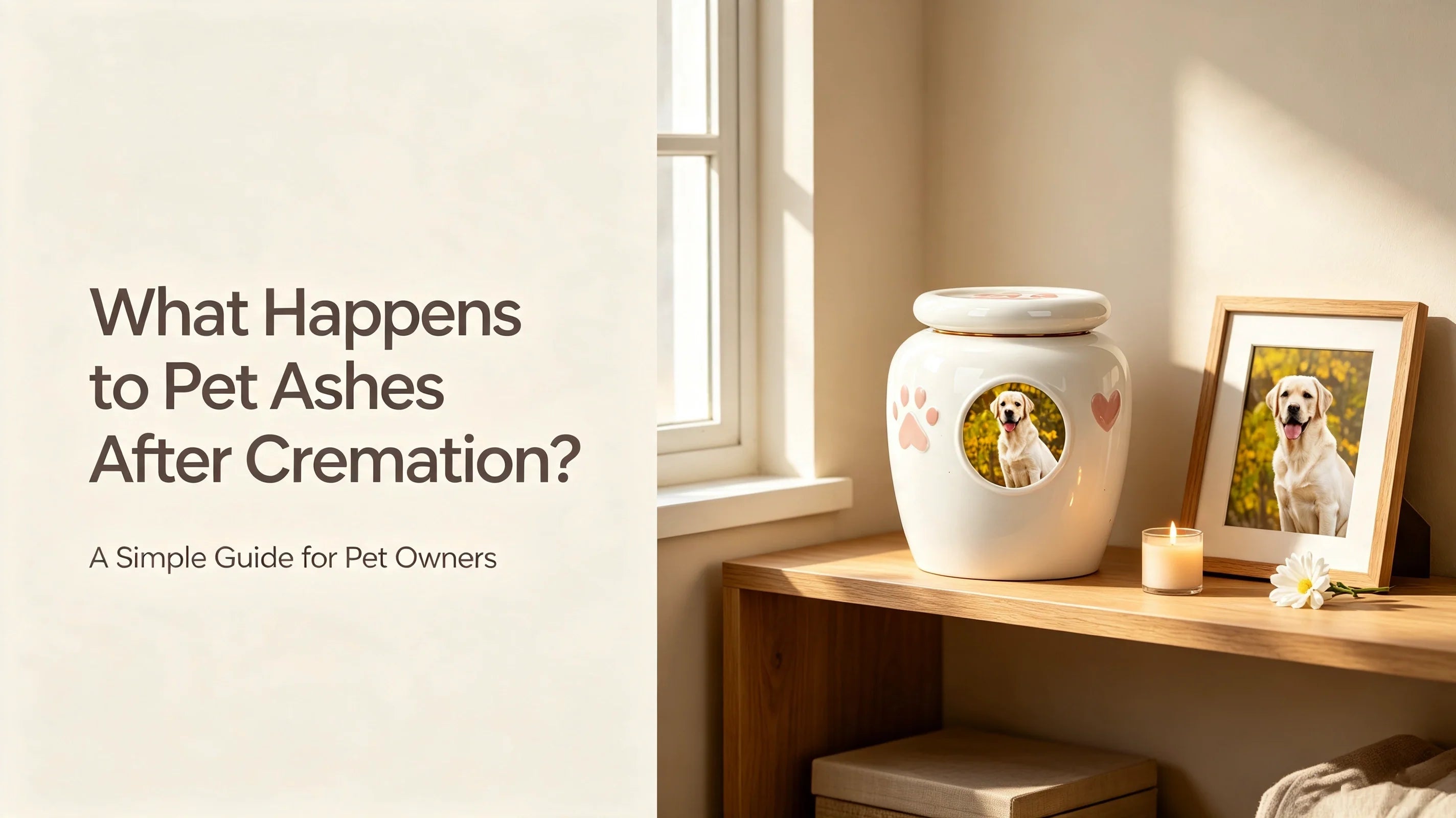 What Happens to Pet Ashes After Cremation? A Simple Guide