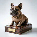 Gentle Urn Custom 3D Pet Statue: Hyper-Realistic Hand-Painted Memorial Sculpture from Photo