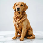 Gentle Urn Custom 3D Pet Statue: Hyper-Realistic Hand-Painted Memorial Sculpture from Photo