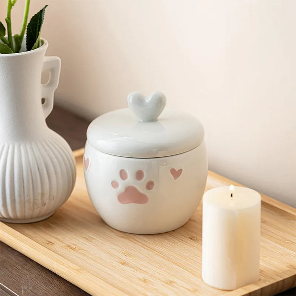 Custom Photo Pet Cremation Urn - Personalized Memorial Box for Cats & Small Dogs