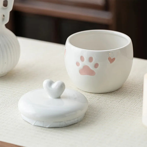 Custom Photo Pet Cremation Urn - Personalized Memorial Box for Cats & Small Dogs