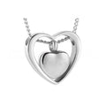 Hollow Heart Pet Urn Necklace – Best-Selling Creative Design – 4 Colors – Holds Fur or Ashes