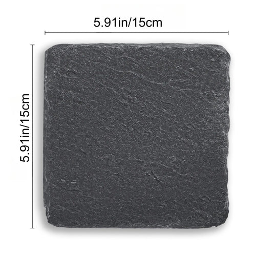 Custom Memorial Stone Square, Personalized Slate Garden Rock for Pet Loss, Custom Printed Pet Memorial, Eco-Friendly Indoor/Outdoor Decor