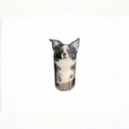 Personalized Dog Urn, Hand-Painted Ceramic Pet Memorial Keepsake Box – Custom Portrait from Photo, Dog Ashes Keepsake for Large & Small Breeds