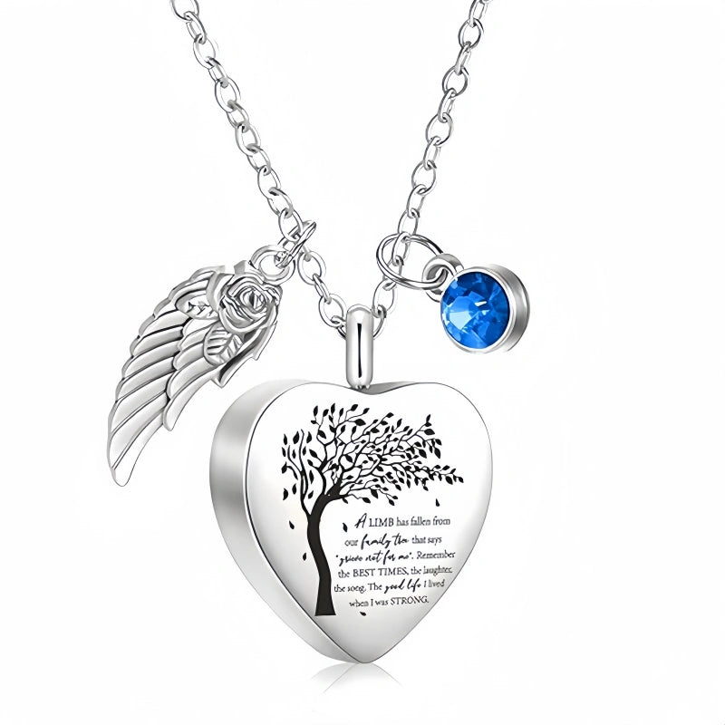 5-Piece Stainless Steel Cremation Pendant Set – Mixed Shapes – Holds Fur or Ashes