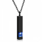 5-Piece Stainless Steel Cremation Pendant Set – Mixed Shapes – Holds Fur or Ashes