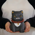 Hand-Painted Full-Body Cartoon Pet Statue for Full Ashes - Compatible with cats