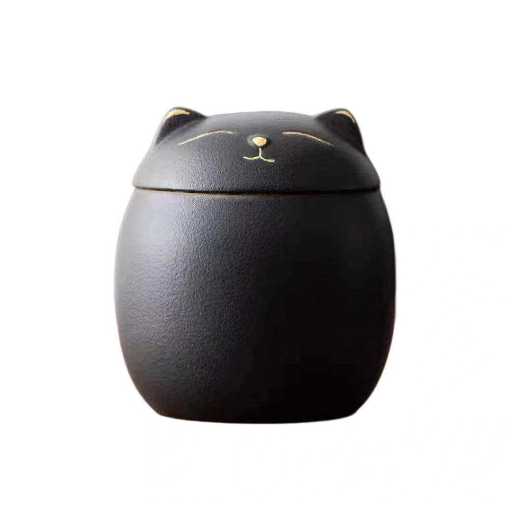 Personalized Pet Urn for Cats - Custom Photo Ceramic Cat Urn with Name, Date, and Message - Memorial Keepsake for Beloved Cat, Custom Pet Memorial Gift