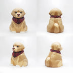 Hand-Painted Full-Body Cartoon Pet Statue for Full Ashes - Compatible with medium to large dogs