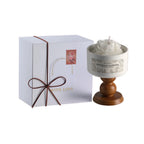 Everlasting Light Memorial Set | Custom Pet Stone & Keepsake Candle