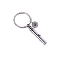 Cylinder Pet Urn Pendant – 2-in-1 Necklace & Keychain – 2 Colors – Holds Fur or Ashes