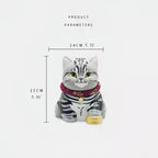 Hand-Painted Full-Body Cartoon Pet Statue for Full Ashes - Compatible with cats