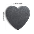 Personalized Heart Pet Memorial Stone - Custom Slate Grave Marker