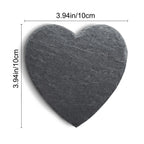 Personalized Heart Pet Memorial Stone - Custom Slate Grave Marker
